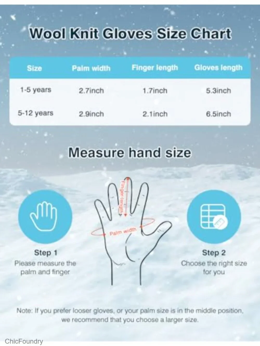 6 Pairs Kids Knitted Wool Gloves Stretchy Warm Mittens